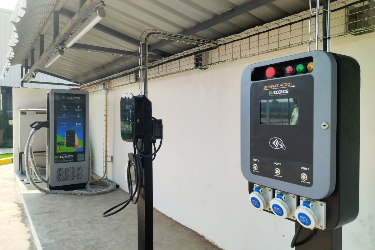 EV Cosmos Electrical Vehicle Charger at Nestle India, Sanand, Gujarat, India
